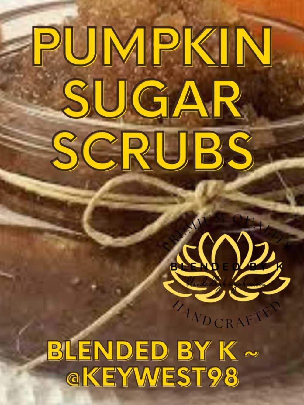 Pumpkin Sugar Scrubs - 20 oz